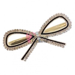 Clema pentru par metalica AGF019DD- Auriu cu cristale